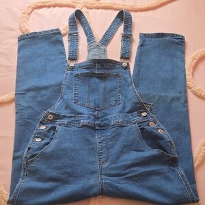 Classic Blue Denim Overalls